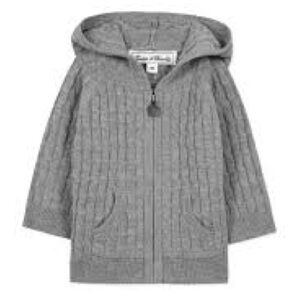 New Tartine et chocolat CARDIGAN
Grey China Knitwear Cable Size 2 wool